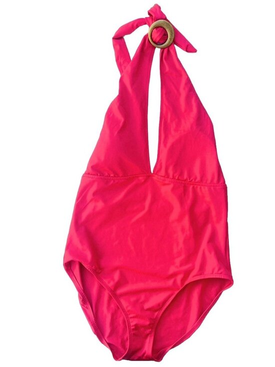 George Other - George Coral Halter One Piece Swimsuit XL 16/18